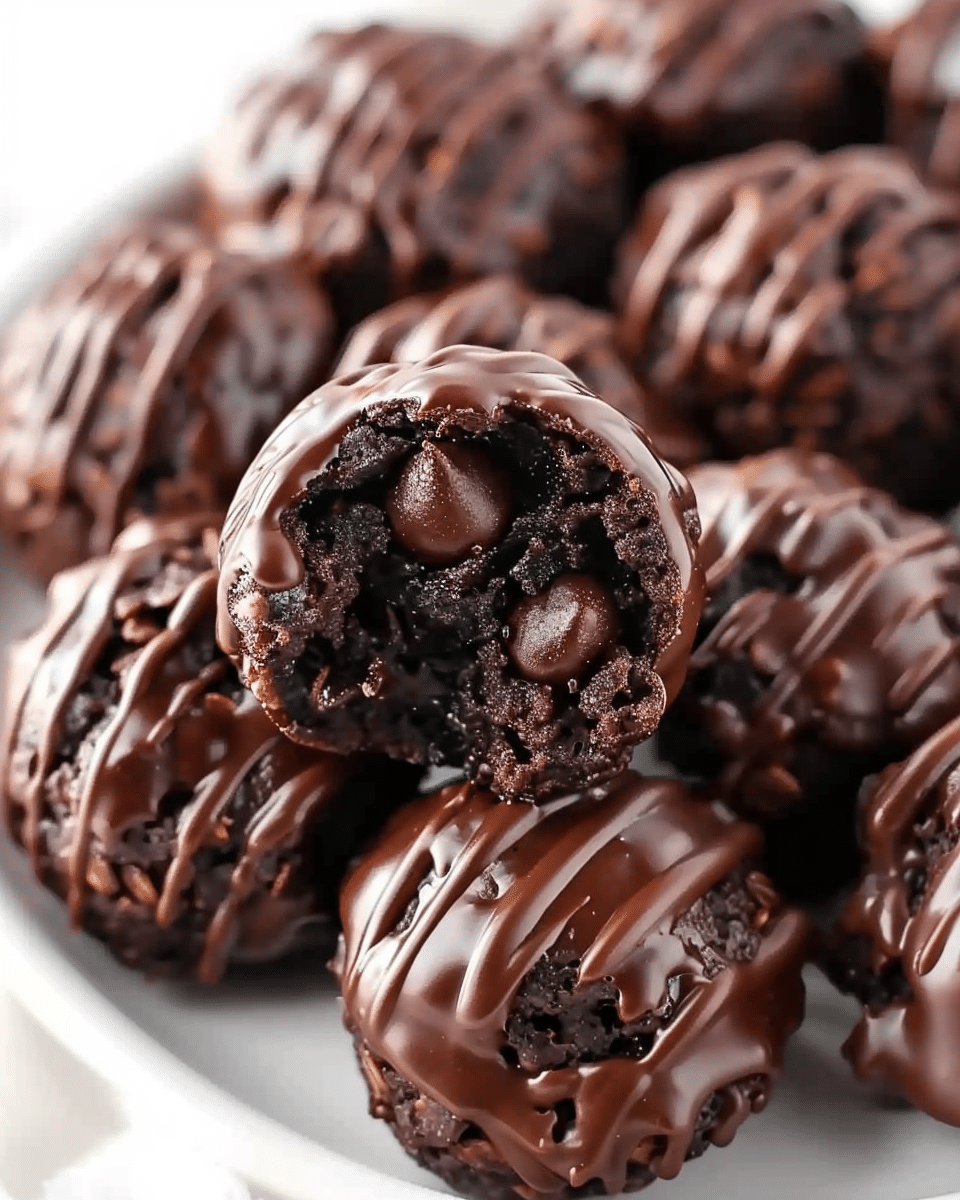 Oatmeal Cottage Cheese Brownie Bites Recipe