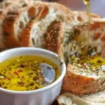 Olive Oil Dip with Warm Bread