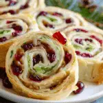 Flavorful Turkey Cranberry Pinwheels