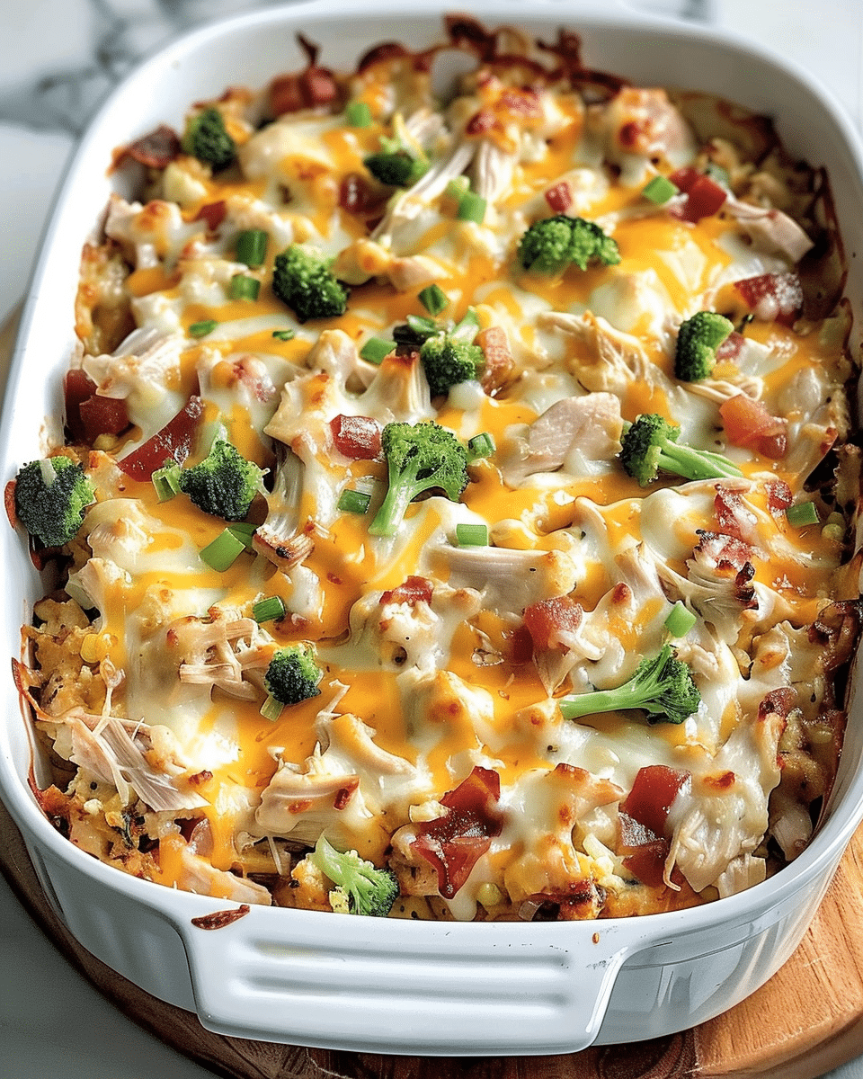 Easy Low Carb Chicken Casserole: A Creamy, Cheesy Comfort Dish Without the Carbs