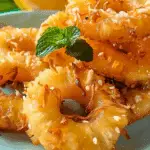 Crispy Caramelized Pineapple Rings