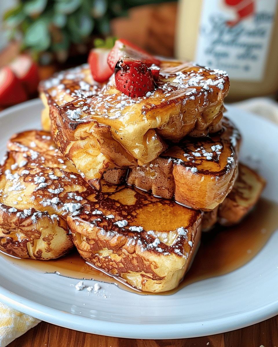 Hawaiian Roll French Toast