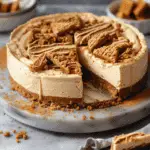 No Bake Biscoff Cheesecake