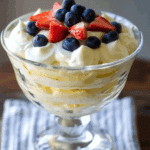 No-Bake Strawberry Blueberry Trifle