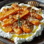 Roasted Carrots with Whipped Ricotta and Hot Honey