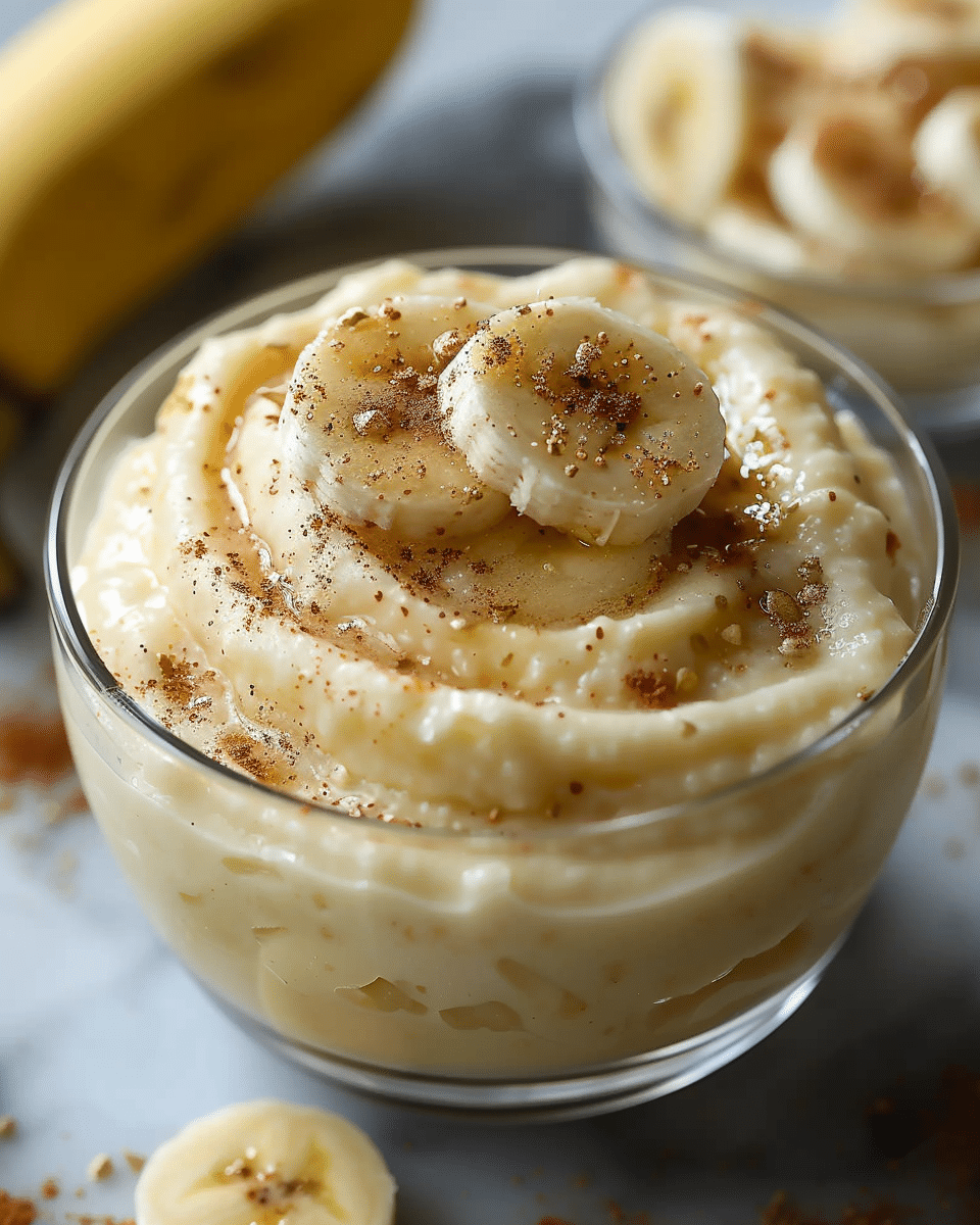 Cottage Cheese Banana Pudding Recipe