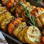 Garlic Herb Roasted Potatoes, Carrots, and Zucchini for a Perfect Side Dish