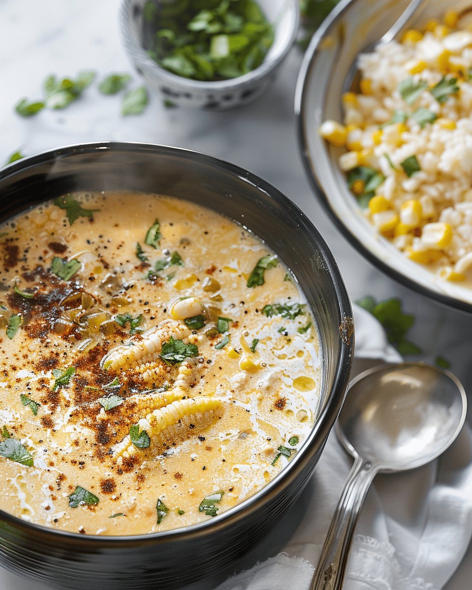 Mexican Street Corn Soup