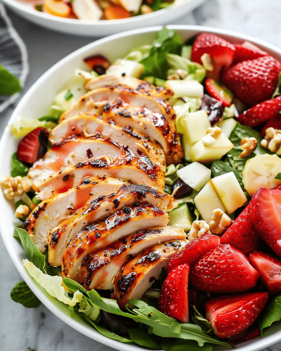 The Best Strawberry Chicken Salad Recipe