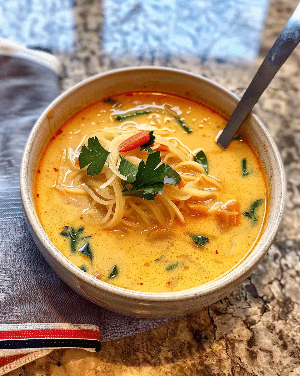 Thai Coconut Curry Soup