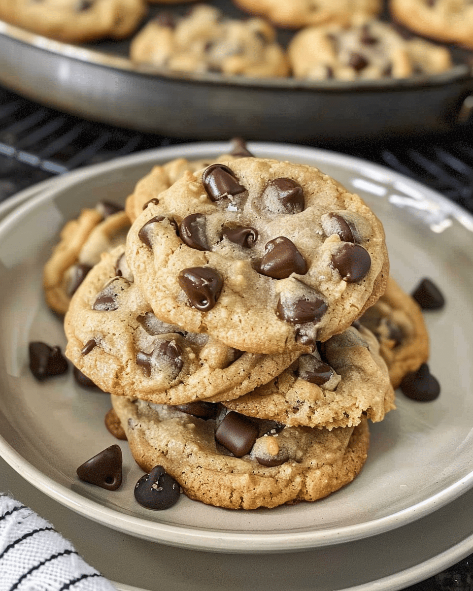 Soft and Chewy Yogurt Chocolate Chip Cookies