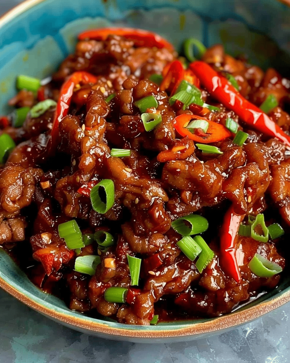 Crispy Chilli Beef (with Sweet Chilli)
