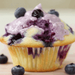 Cake Mix Blueberry Muffins
