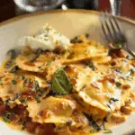 Creamy Tuscan Ravioli Recipe