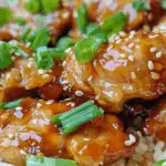 Crispy Chinese Honey Garlic Chicken