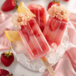 Strawberry Lemonade Popsicles