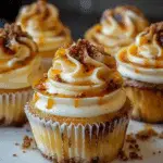 Vanilla Bean Crème Brûlée Cheesecake Cupcakes