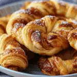 Warm Cinnamon Crescent Twists