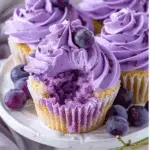 Grape Crush Cupcakes