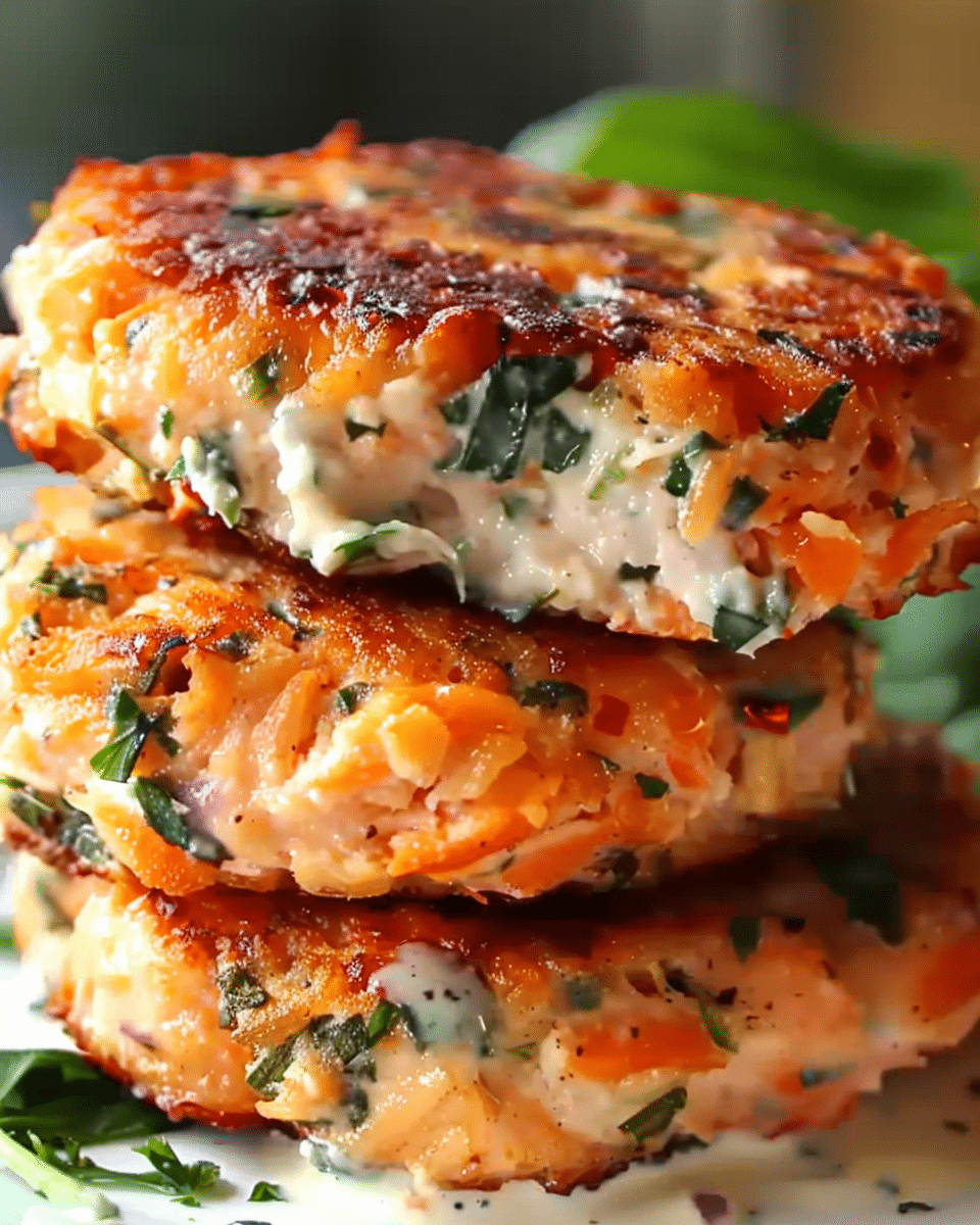 Mediterranean Salmon Patties