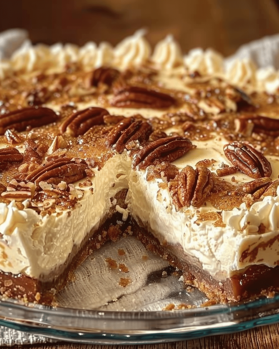 Pecan Cheesecake Pie