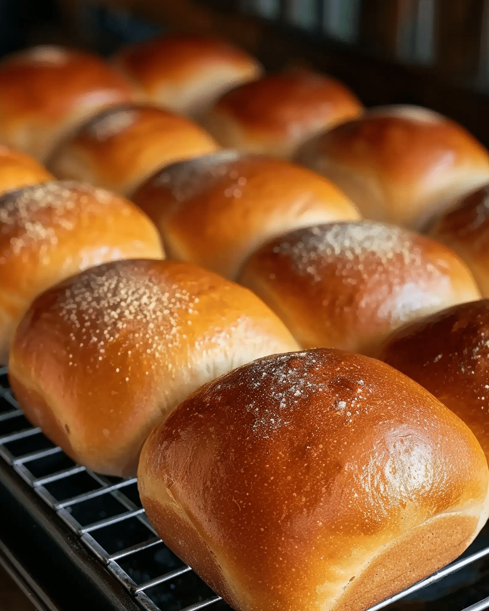 Soft No Knead Dinner Rolls