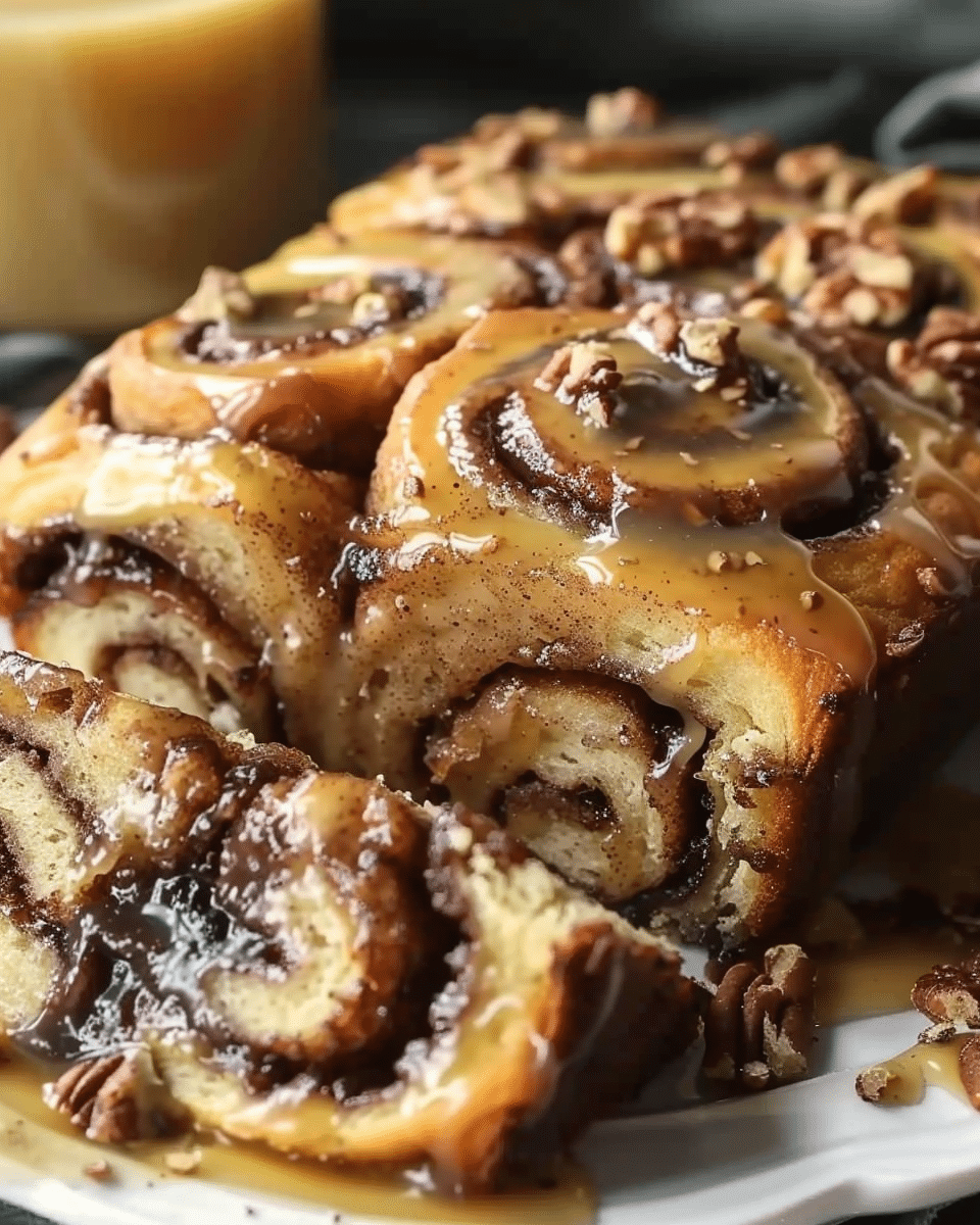 Banana Bread Cinnamon Rolls