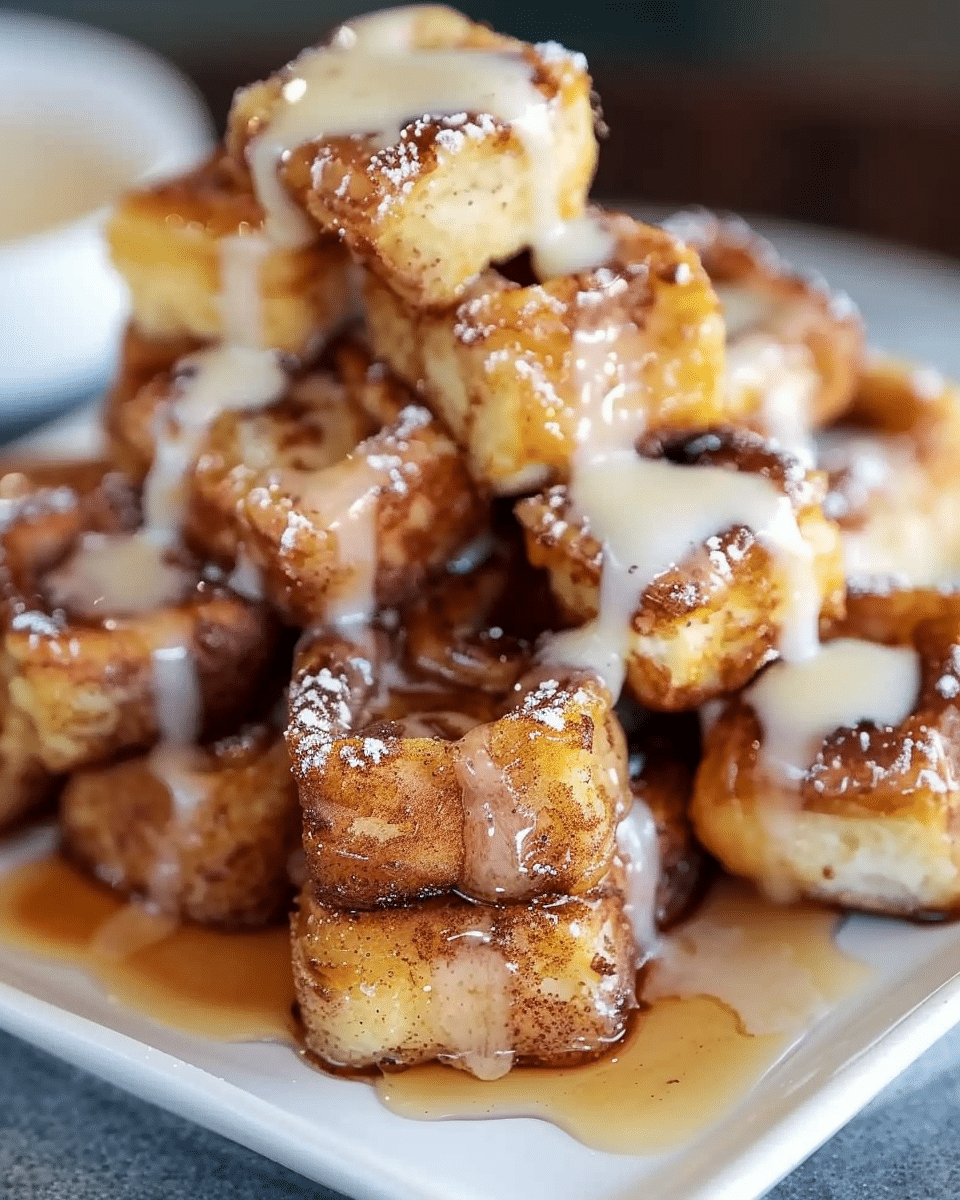Cinnamon Roll French Toast Bites: The Perfect Sweet Breakfast Treat