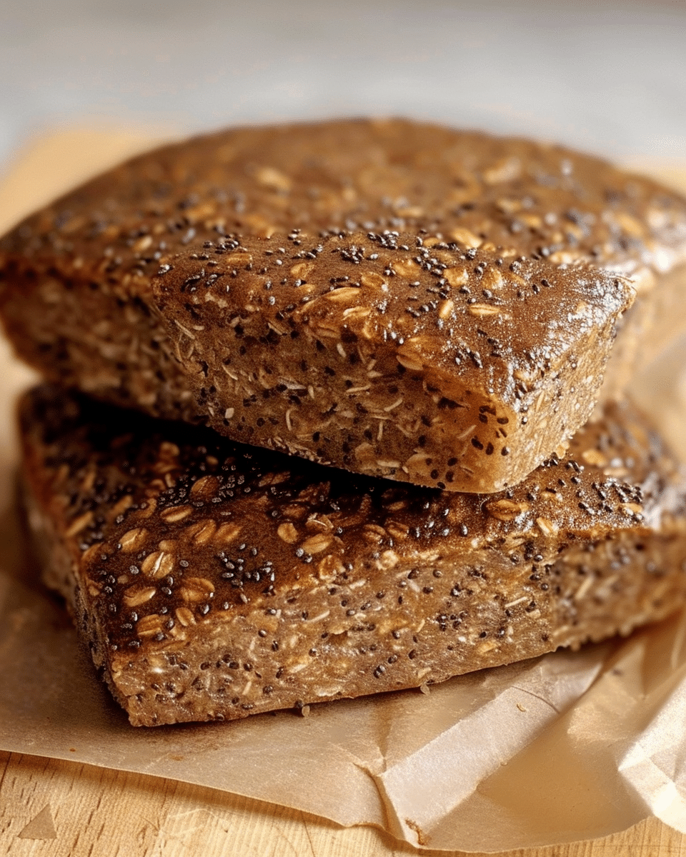 Flourless Oat and Chia Seed Bread Recipe