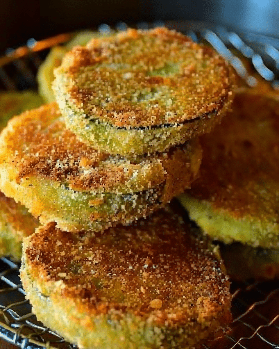 Crispy and Flavorful Fried Green Tomatoes