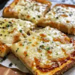 Garlic Toast Pizzas: A Crispy, Cheesy Shortcut to Pizza Night