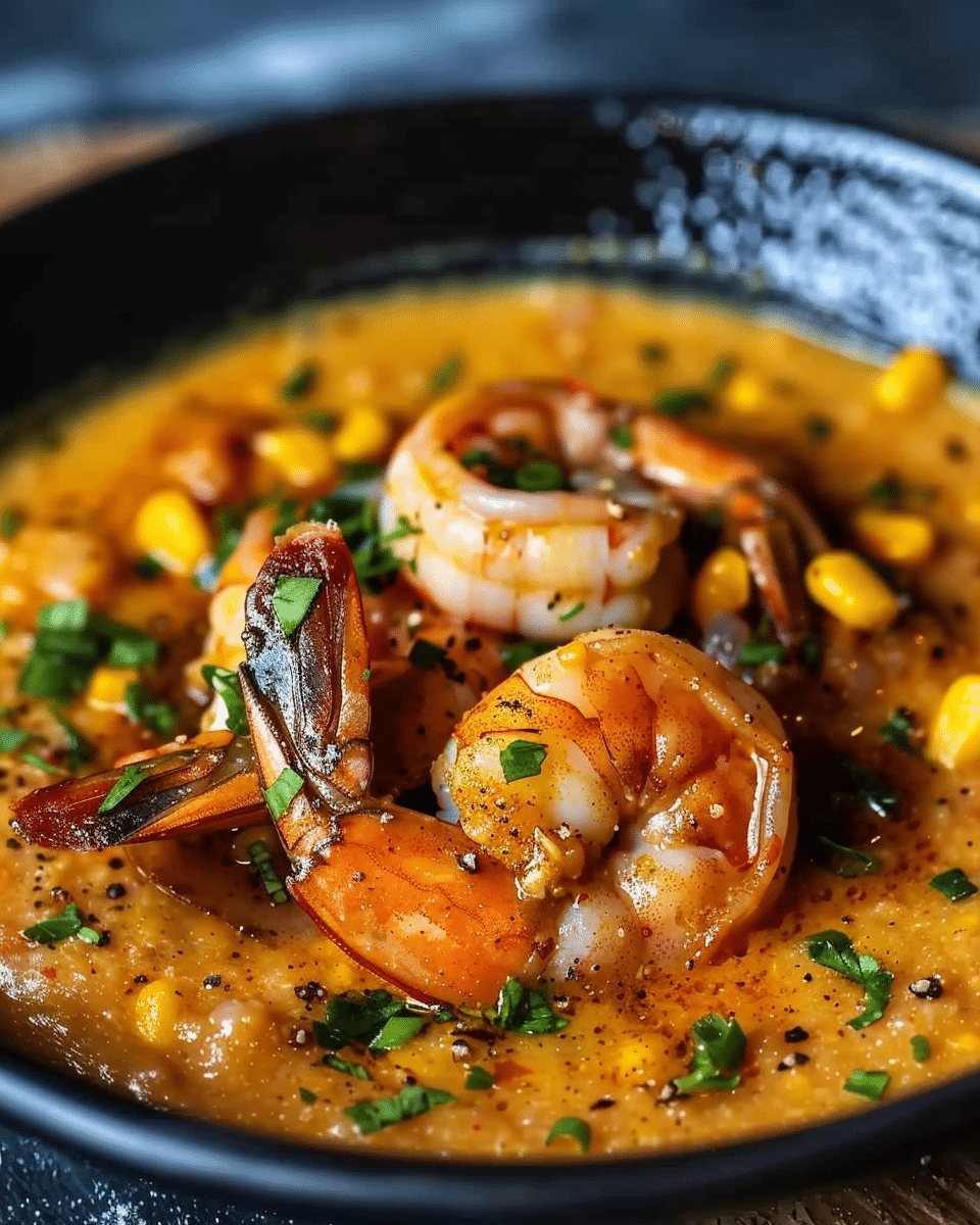 New Orleans Shrimp and Corn Bisque