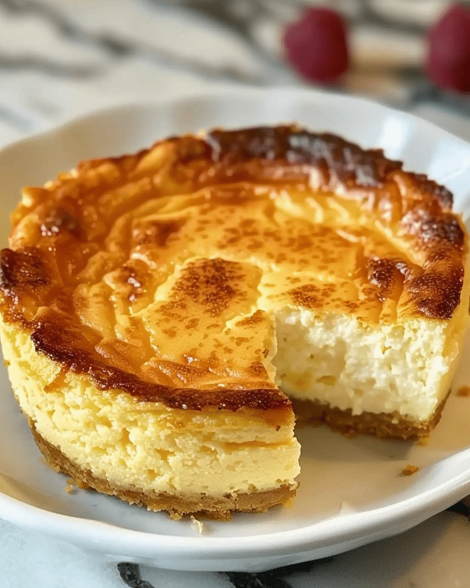Mini Protein Keto Cottage Cheese Cheesecake