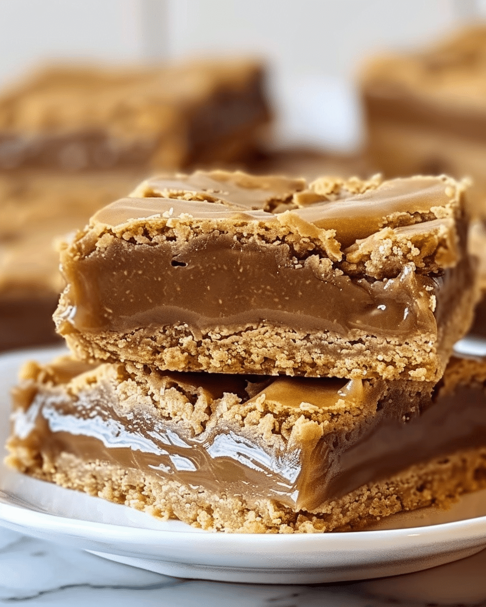 Peanut Butter Lunch Lady Cookie Bars