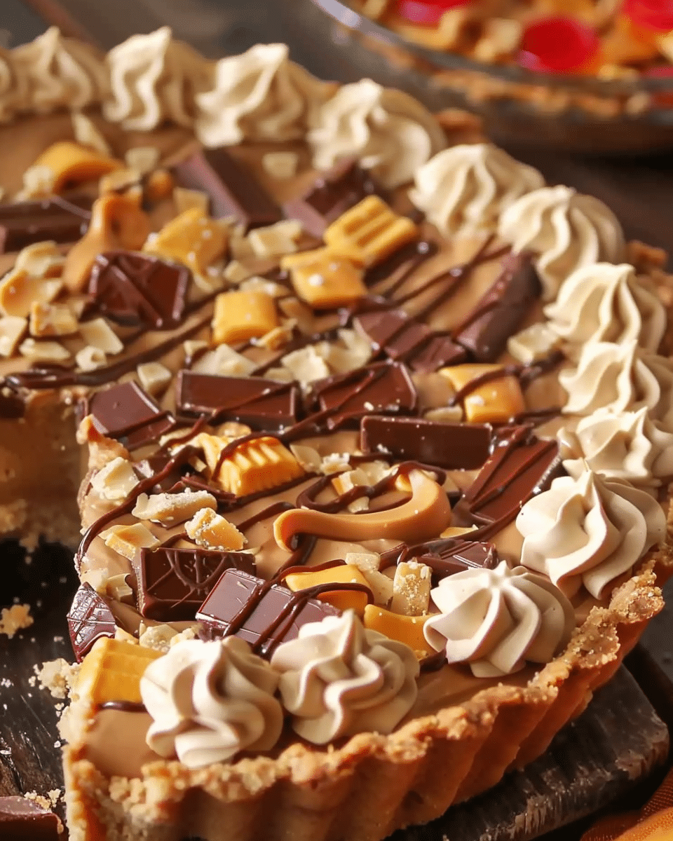 Reese's Peanut Butter Cookie Pie