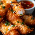 Shrimp & Crab Rangoon Egg Rolls